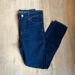American Eagle Dark Wash Jeggings